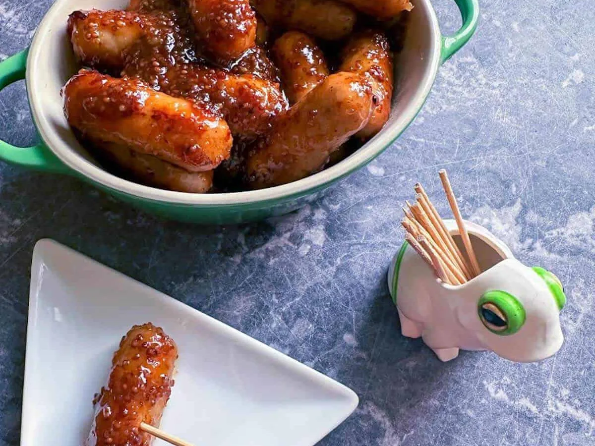 Glazed Cocktail Sausages