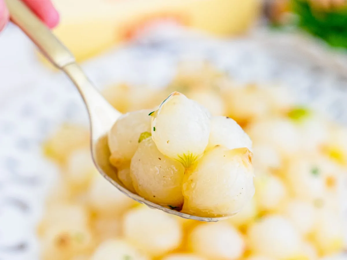 Glazed Pearl Onions