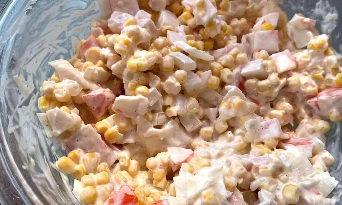 Golden Corral Seafood Salad