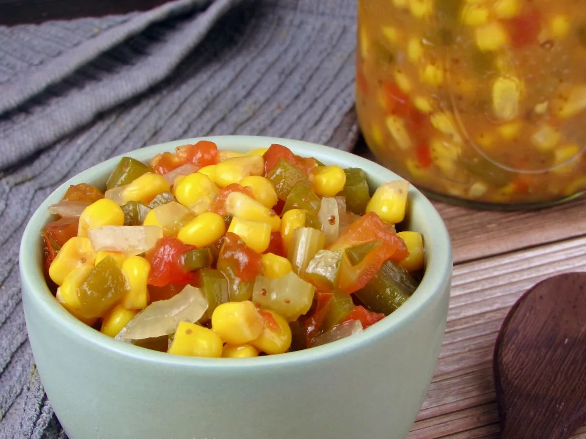 Grandma’s Easy Corn Relish
