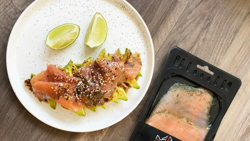 Gravlax and Avocado Mousse