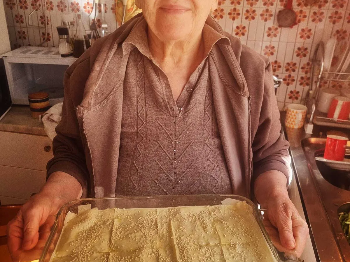 Greek Chicken Phyllo Pie