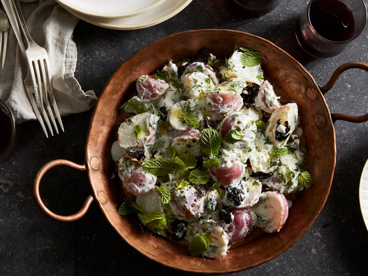 Greek Hot Potato Salad