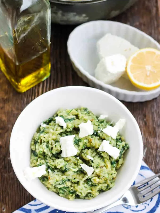 Greek Rice with Feta