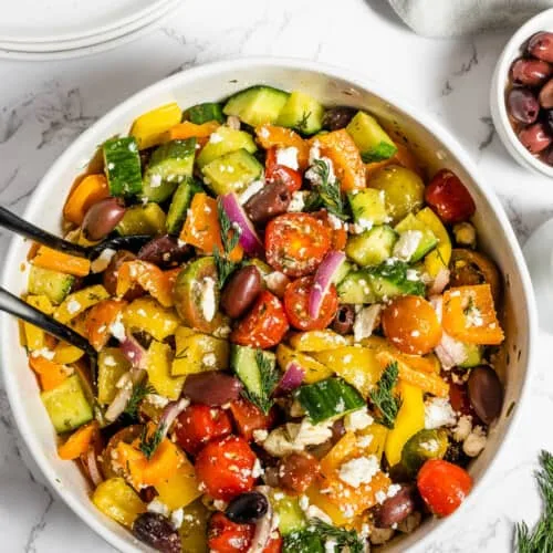 Greek Salad Serves:10