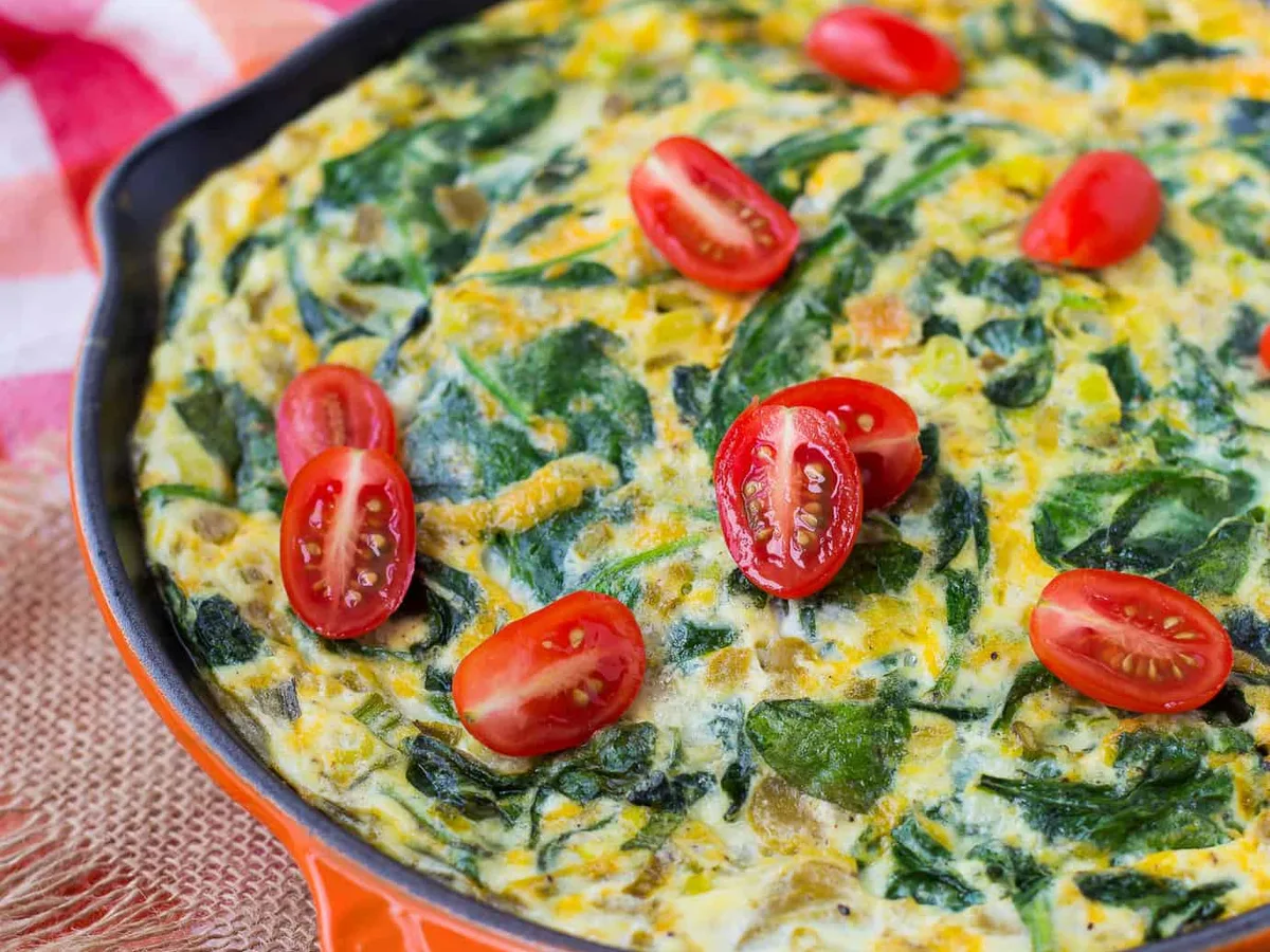 GREEN CHILE FRITTATA