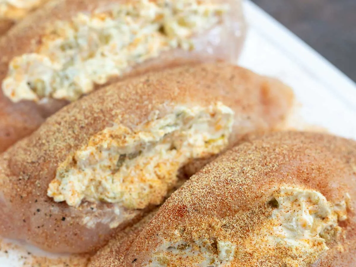 Green Chile-Stuffed Chicken Breasts