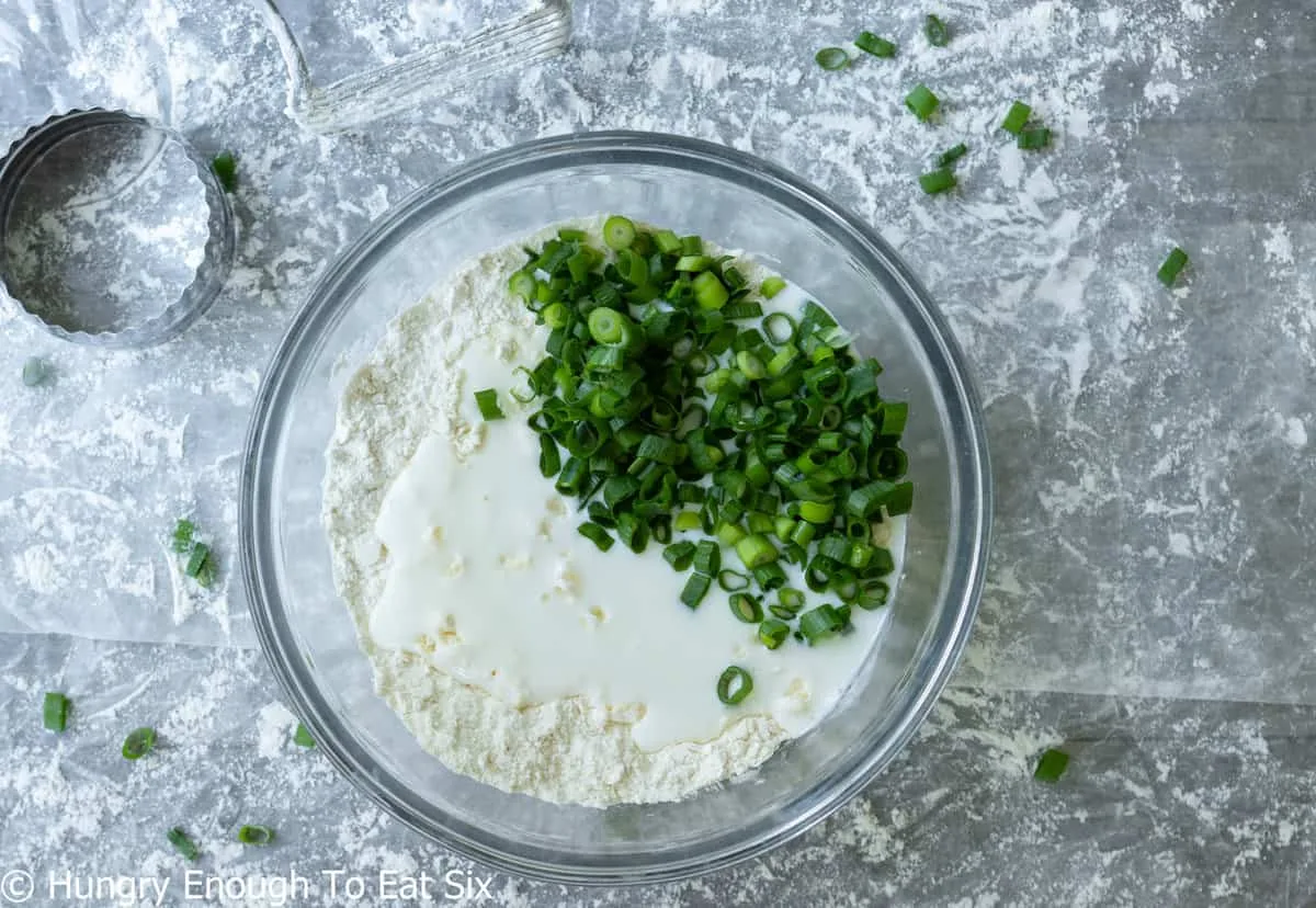 Green Onion Buttermilk Biscuits