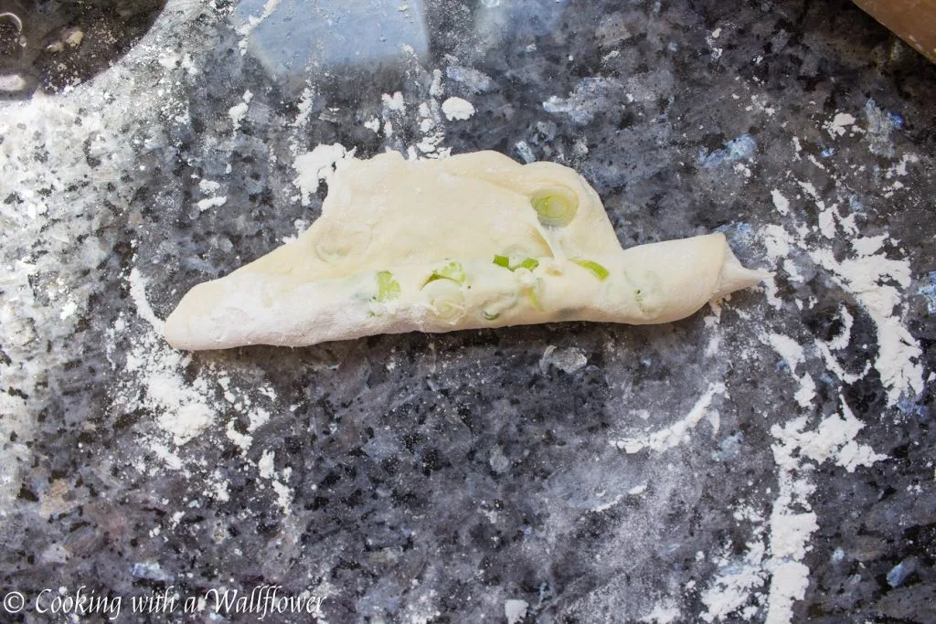 Green Onion Pancake with Seafood