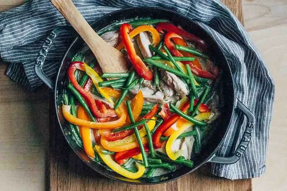 GREEN PEPPER CURRY