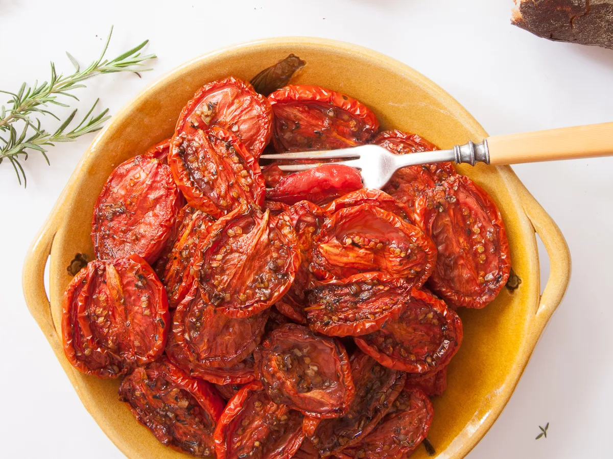 Griddle Plum-Tomatoes