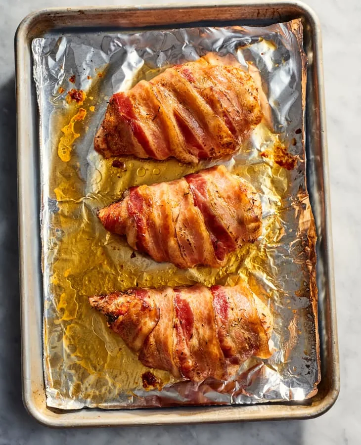 Grilled Bacon Wrapped Chicken