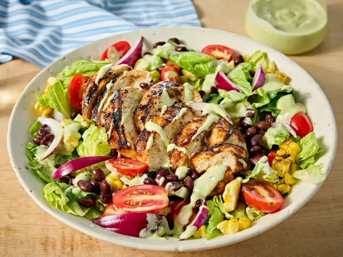 Grilled Caribbean Chicken Salad