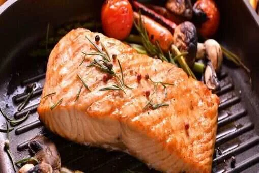 Grilled Fish Steak