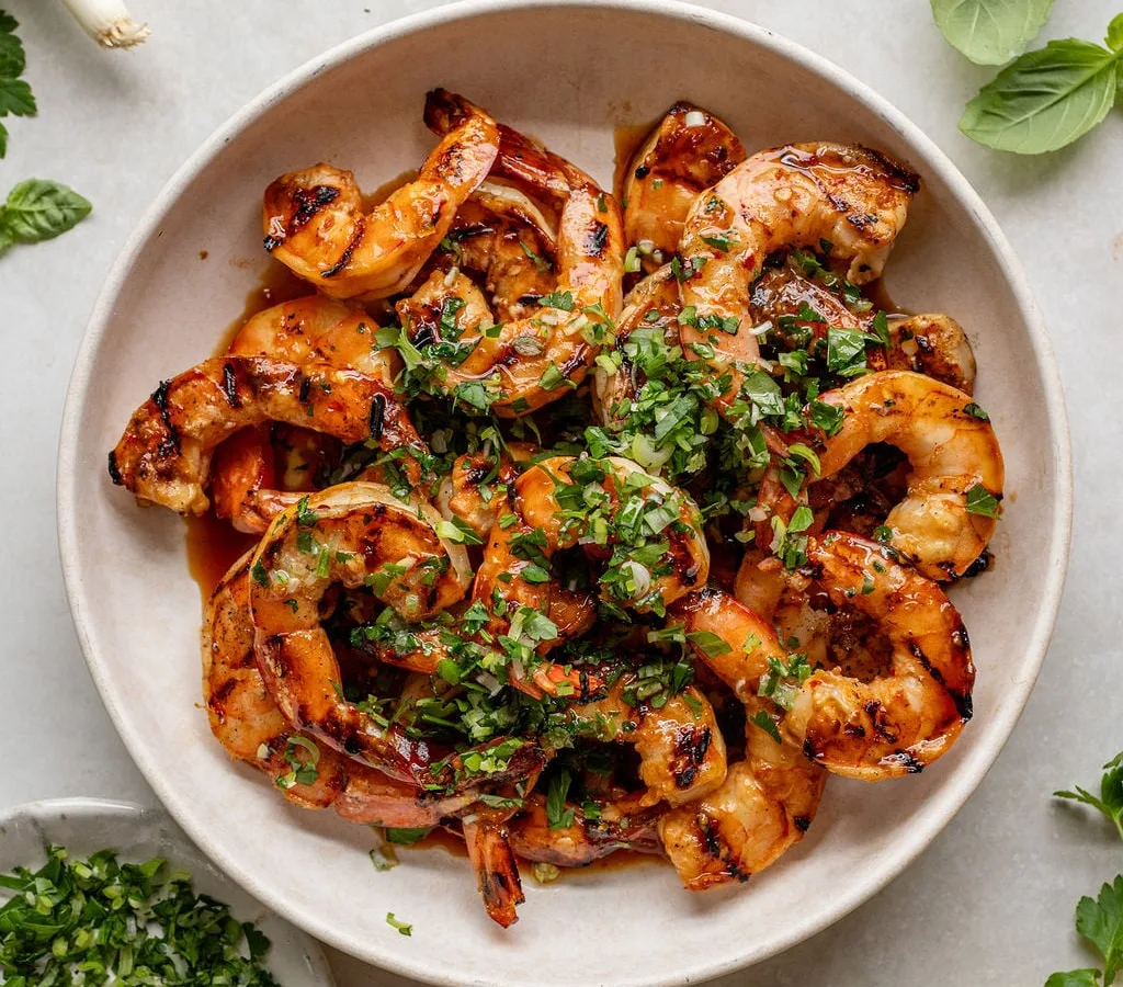 Grilled Marinated Shrimp