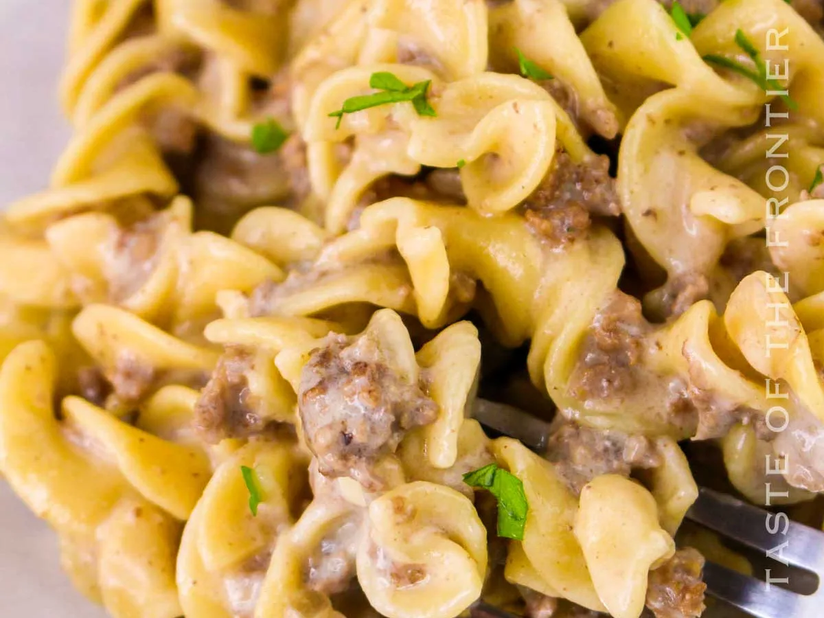 Ground Beef and Noodles