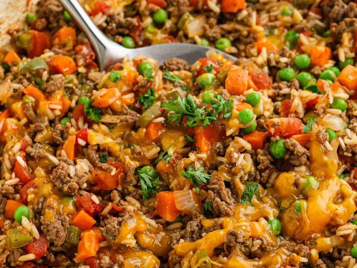 Ground Beef and Rice