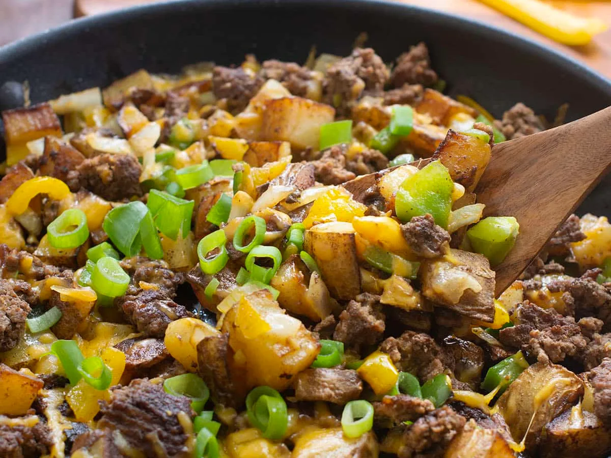 GROUND BEEF & POTATO DINNER