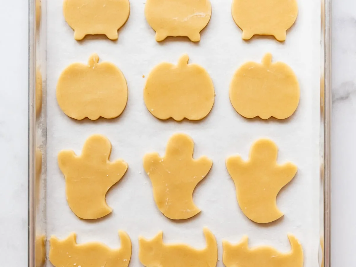 Halloween Cutout Cookies