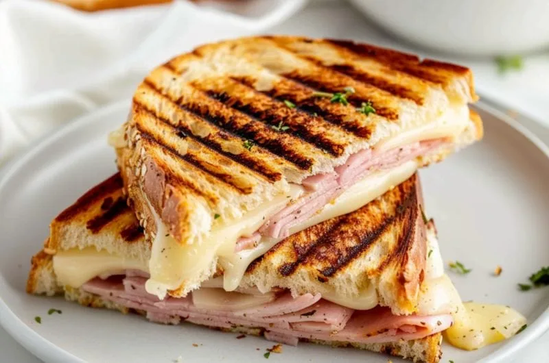 Ham And Cheese With Coleslaw