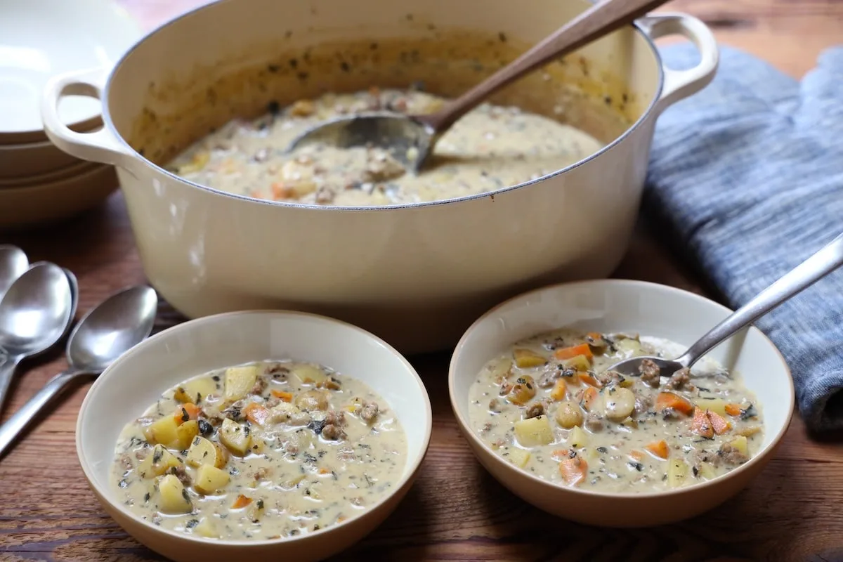Hamburger & Potato Soup