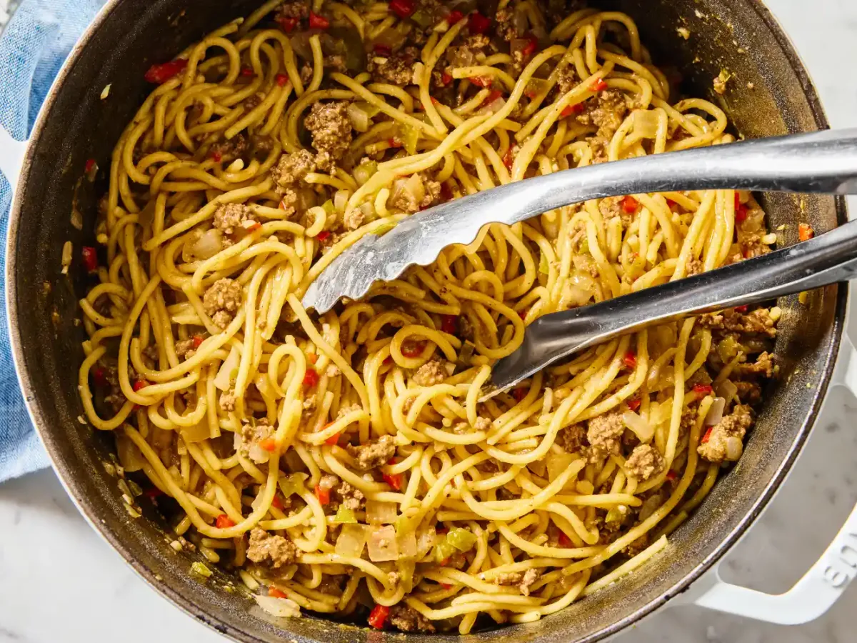 Hamburger Spaghetti