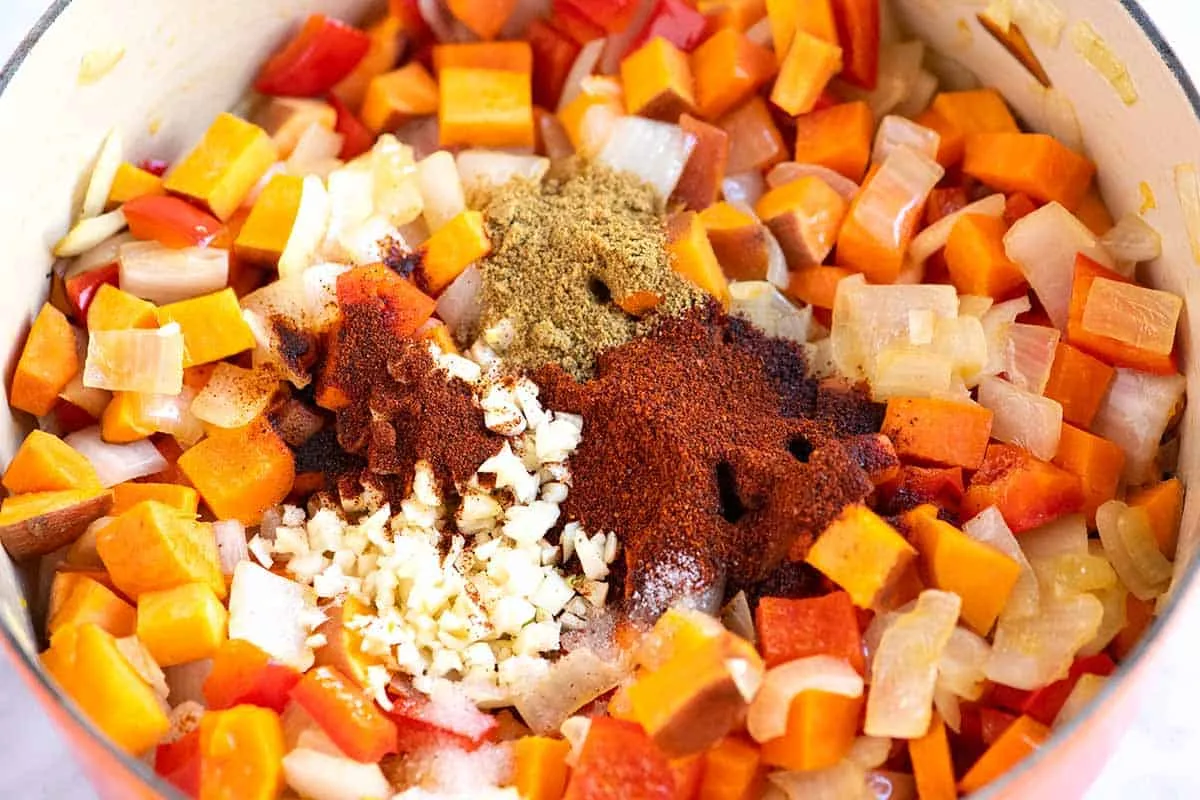 Harvest Vegetables With Chili