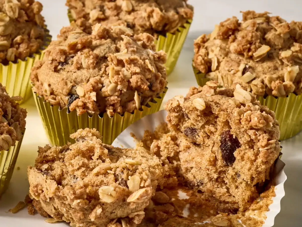 Heirloom Raisin Muffins