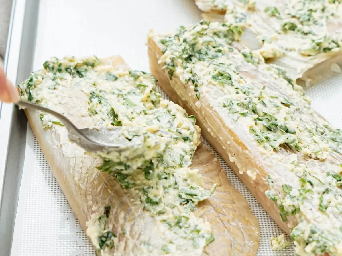 Herb and Garlic Fish