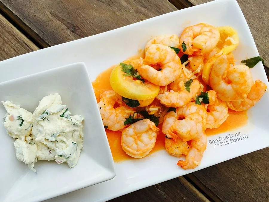 Herbed Goat Cheese And Proscuitto Shrimp