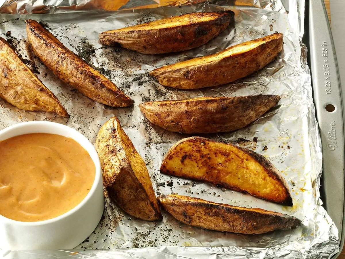 Herbed Potato Wedges