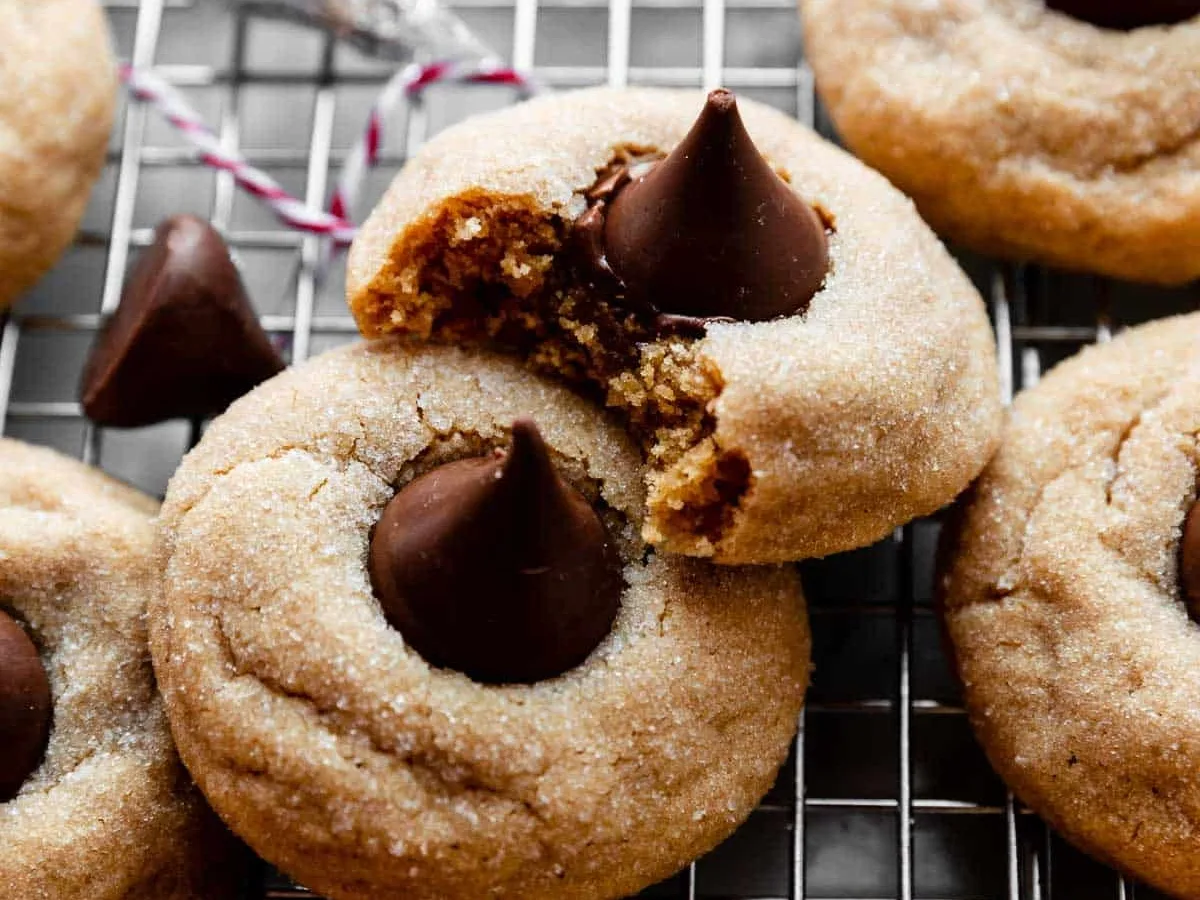 Hershey’s Kiss Peanut Blossoms