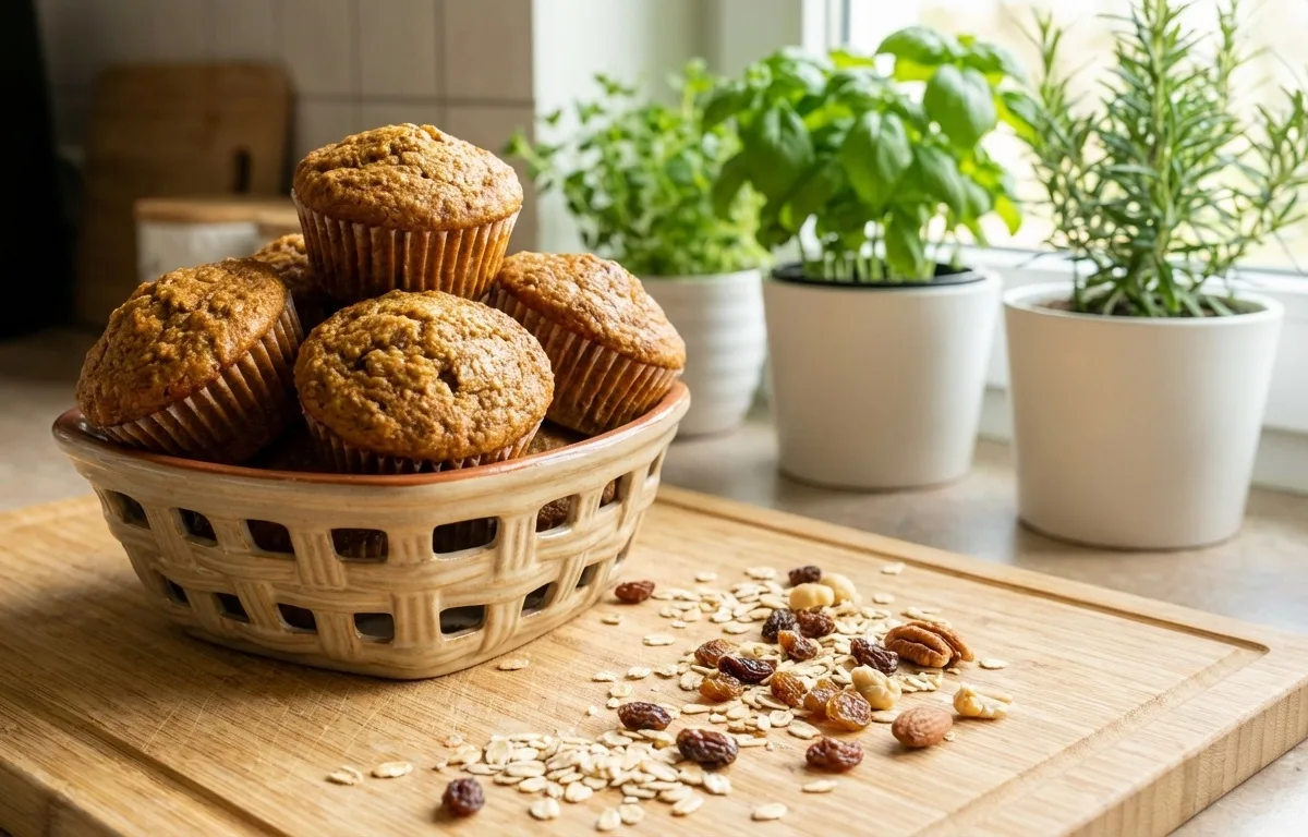 High Fiber “Good For You” Muffins