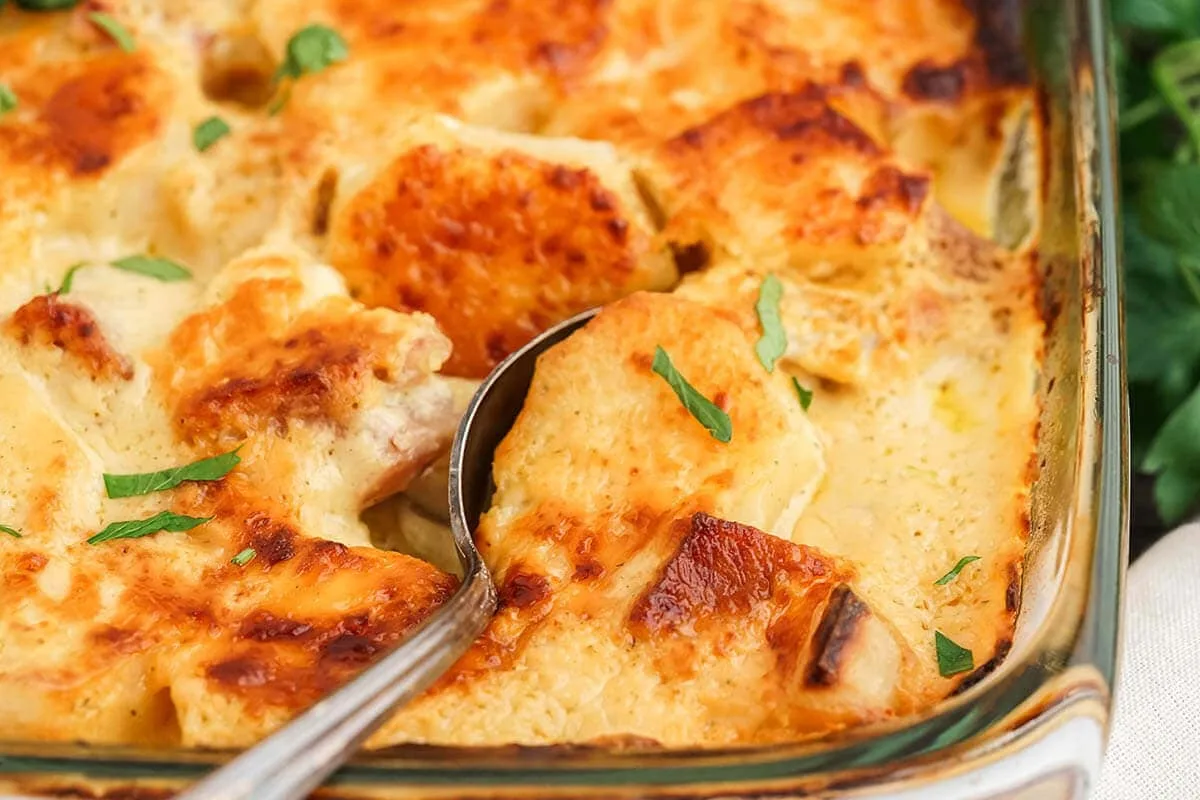 Home−Style Ham and Potato Casserole