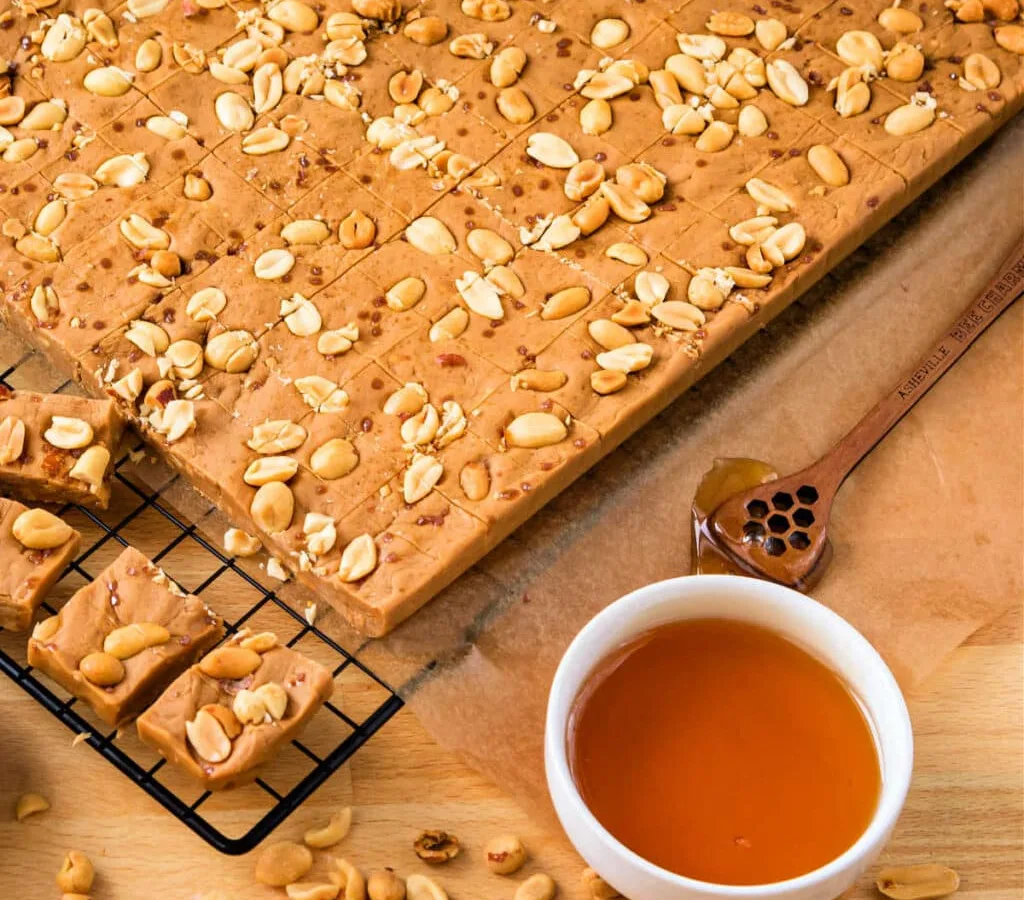 Honey Nut White Fudge