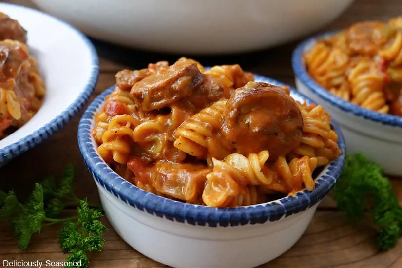 Horseradish and Sausage Sauce