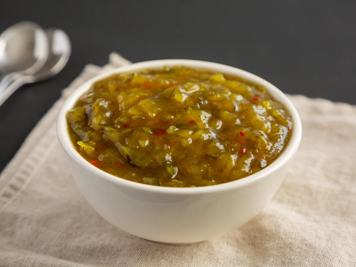 Hot and Sweet Pepper Relish