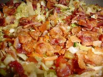 Hot Bacon Slaw