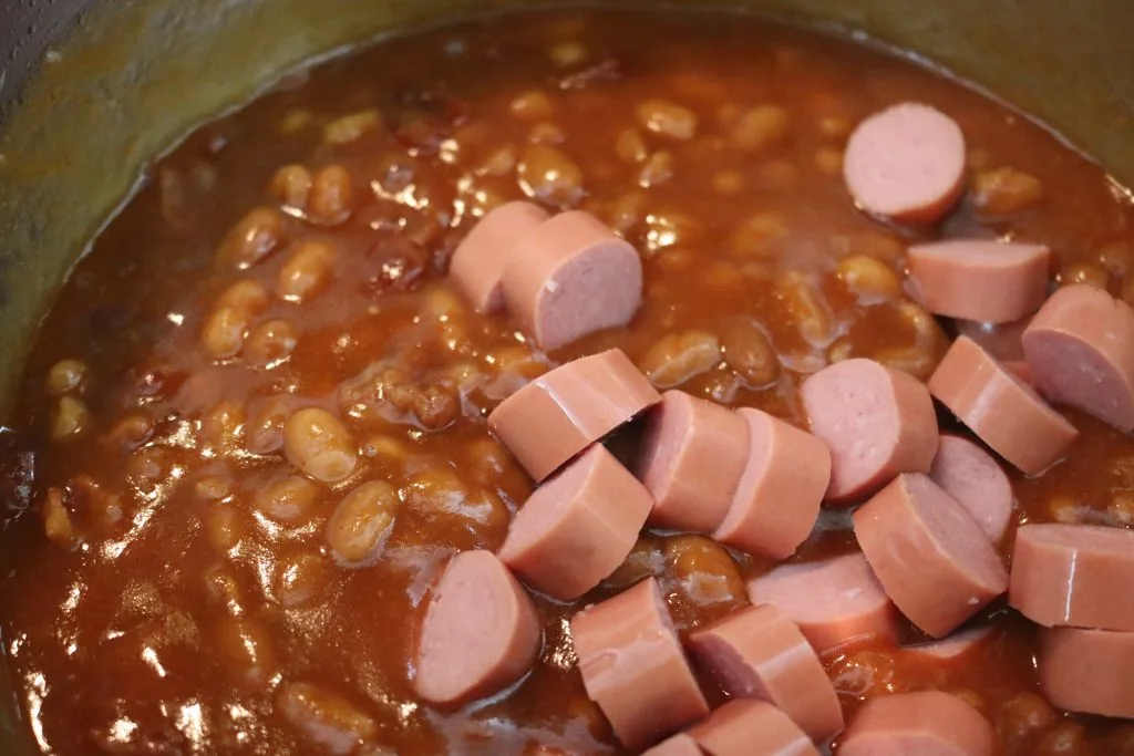 Hot Dog Baked Beans