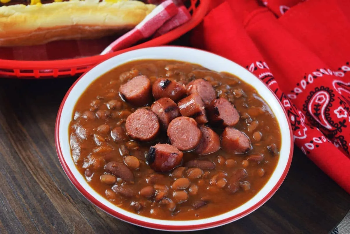 Hot Dogs And Beans