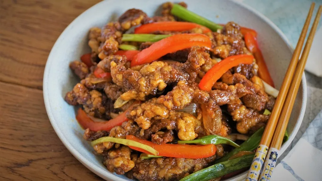 Hot Fried Crispy Shredded Beef