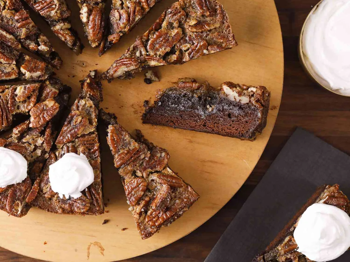 Hot Pecan Brownies