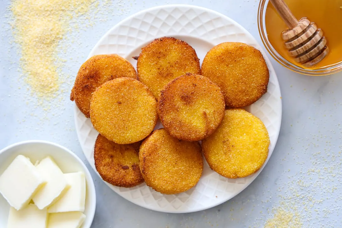 Hot Water Cornbread