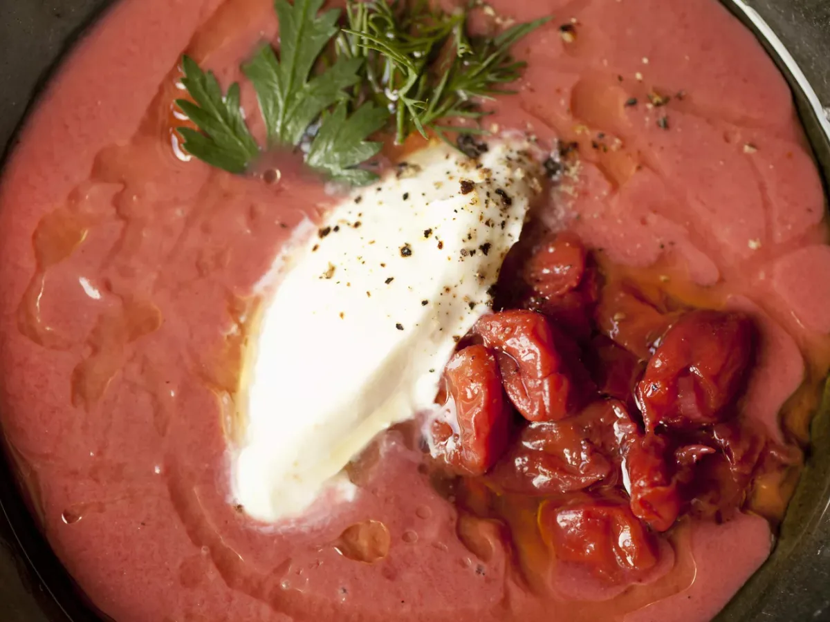 Hungarian Cherry Soup