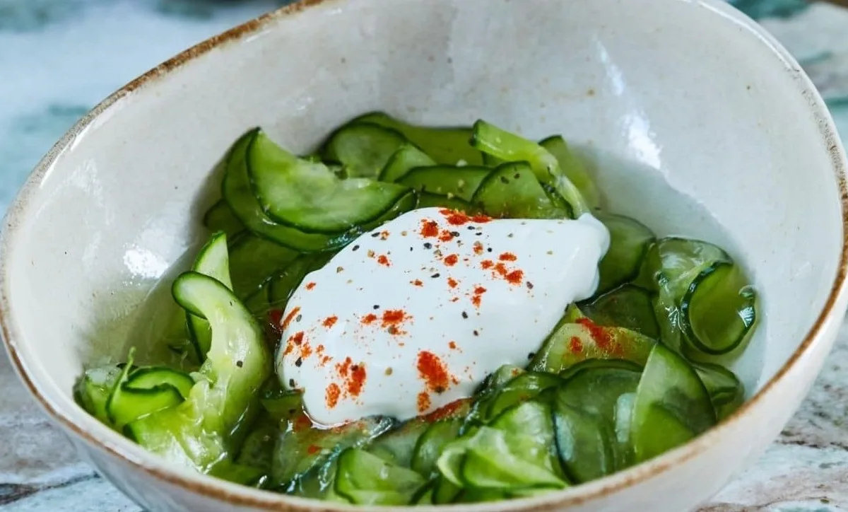 Hungarian Cucumber Salad