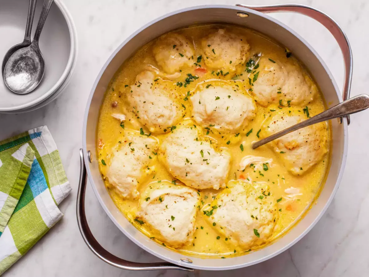 Irish Chicken and Dumplings