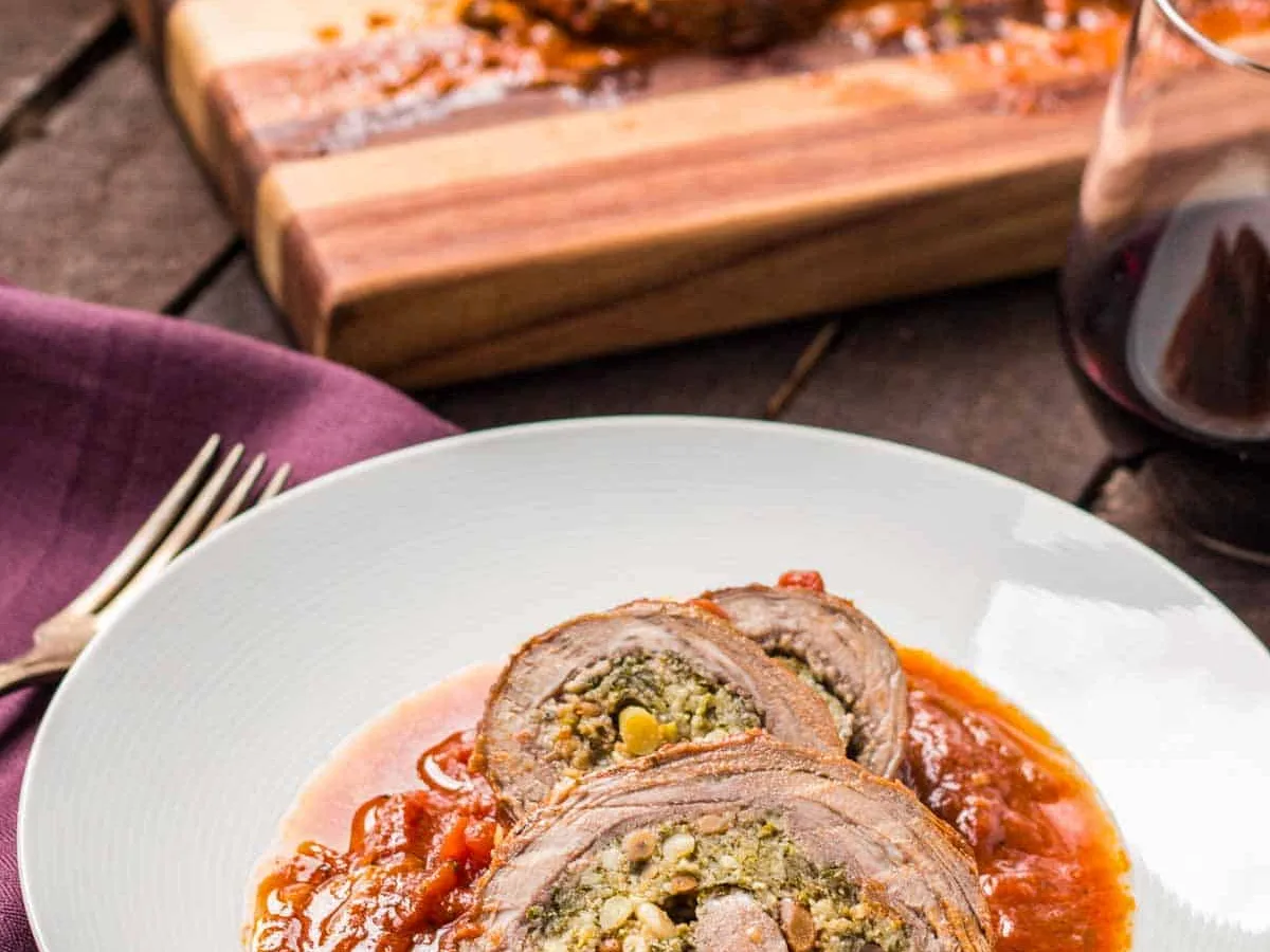 Italian Beef Rollups (Crockpot)