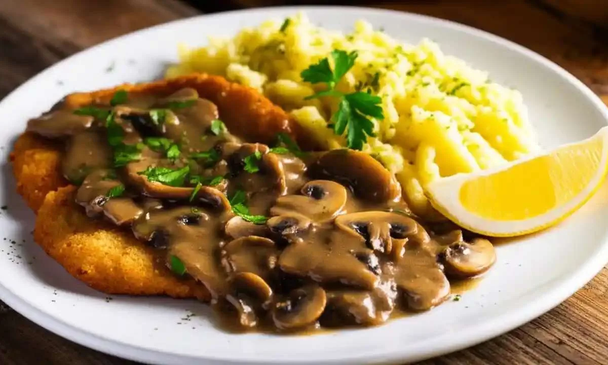 Jägerschnitzel (Hunter's Schnitzel)