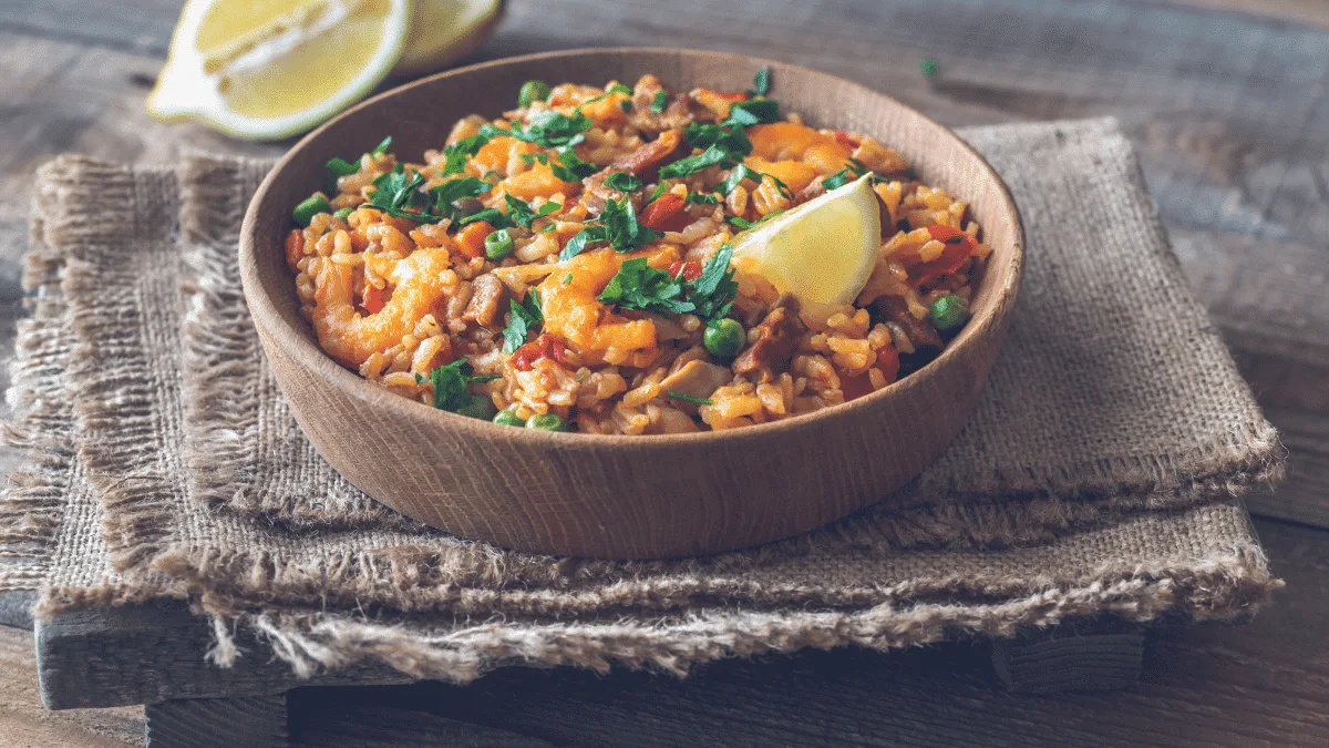 Jamie Oliver's Chicken and Chorizo Paella