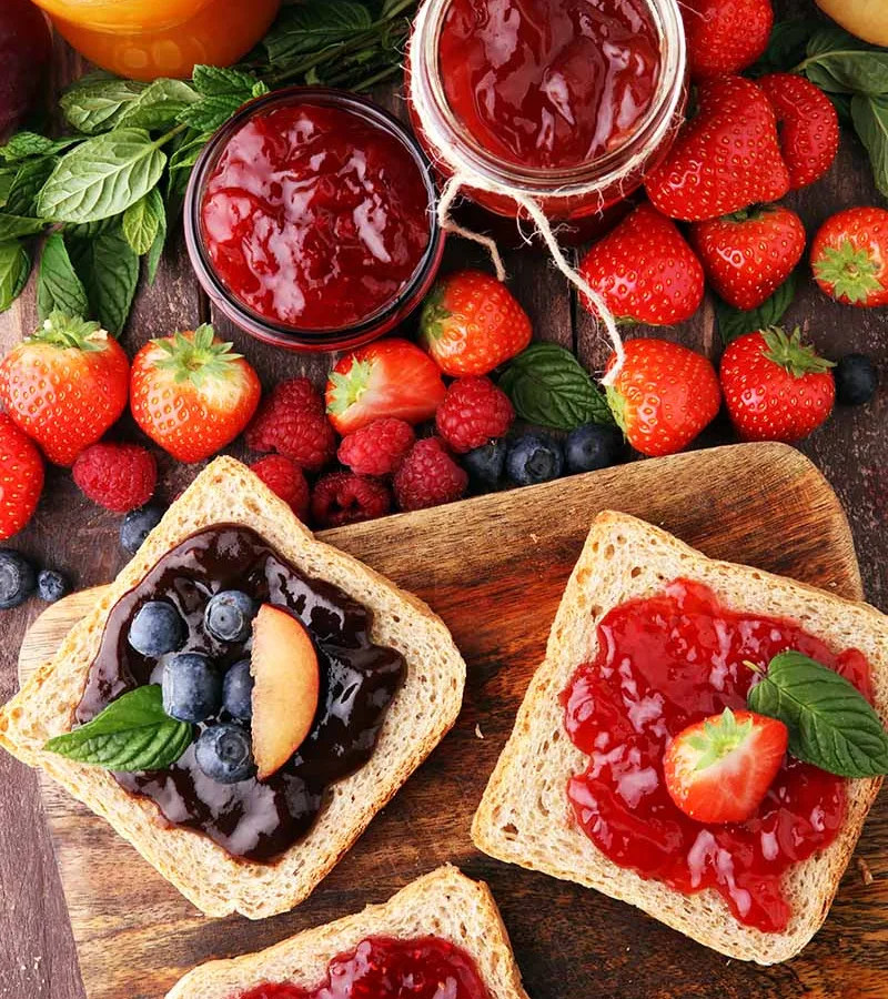Jams, Jellies, & Fruit